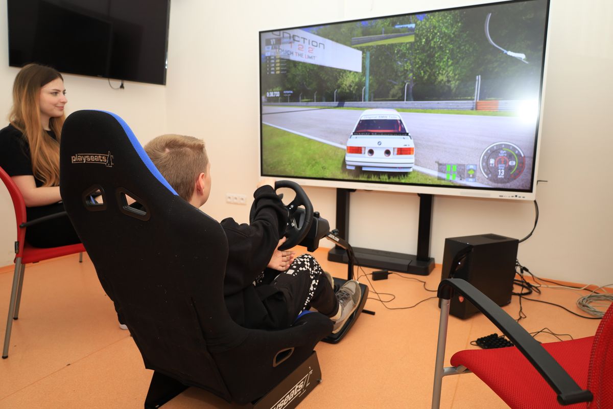 Simulátory, i ty patří k tomu co uvidíte a budete si moci vyzkoušet.